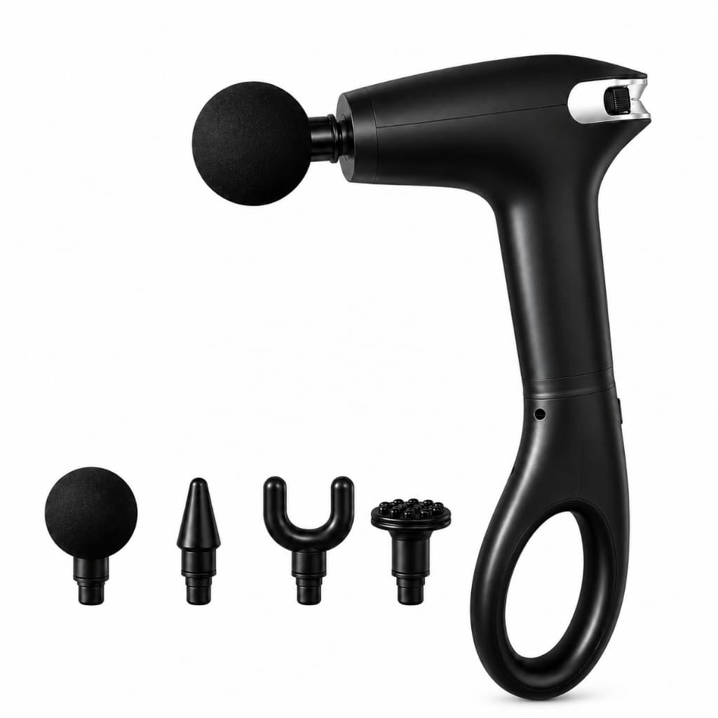 Pistola Massageadora Muscular Profissional Cabo Alongado massagem fisioterapia miofascial massageador tipo phoenix