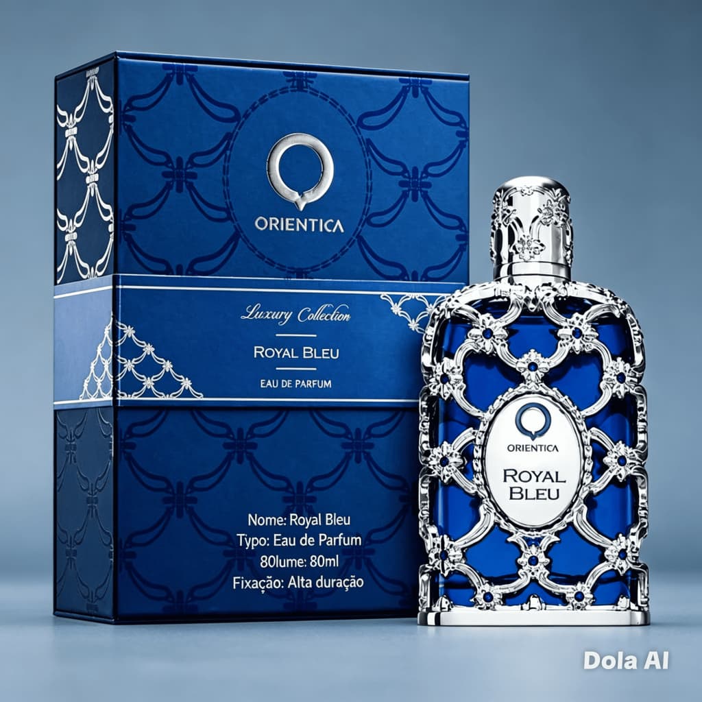 Perfume Orientica Royal Bleu Eau de Parfum 80ml Original Importado Masculino