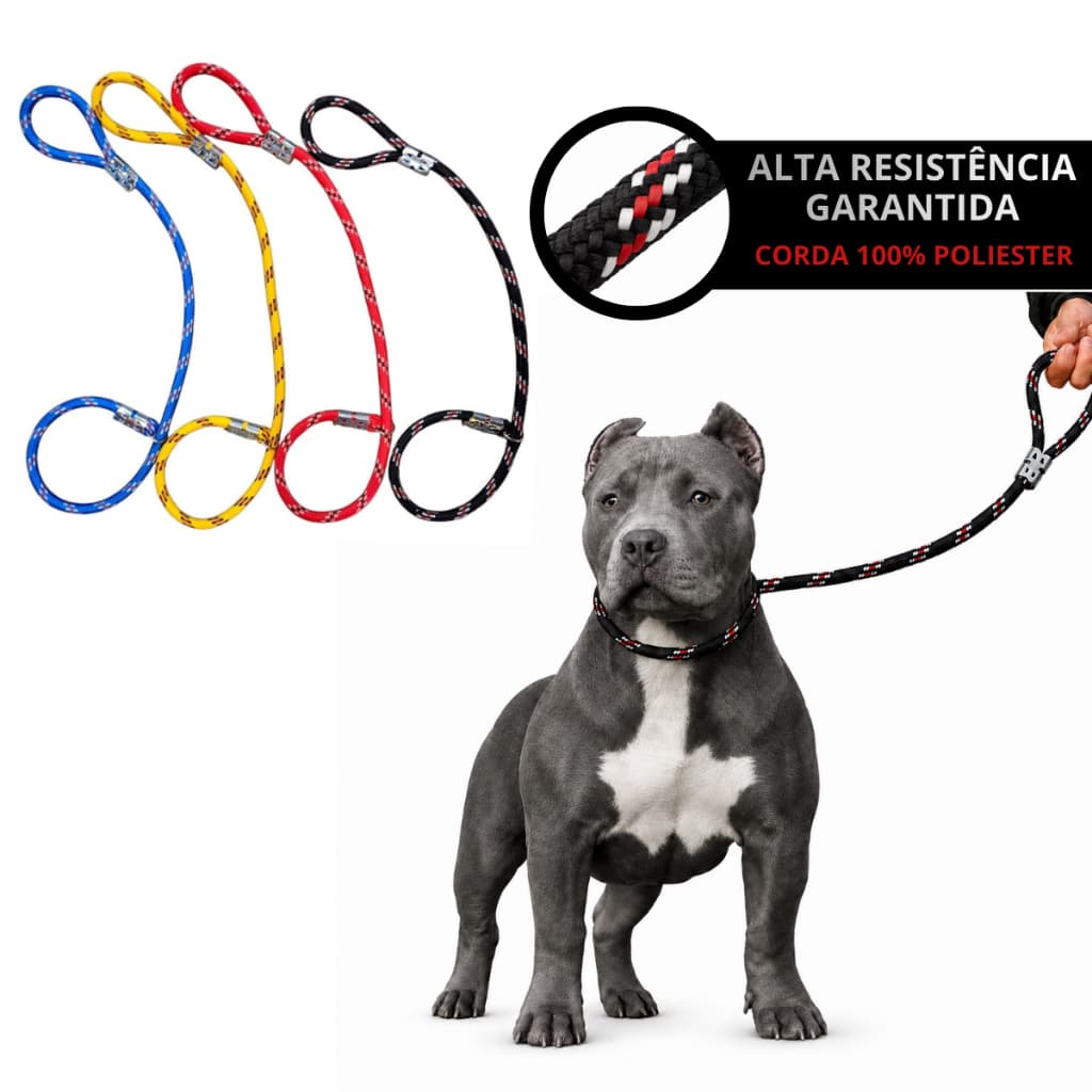 Guia Cachorro Unificada Adestramento Passeio Pet Coleira Cães Resistente Anti Fuga Envio Imediato