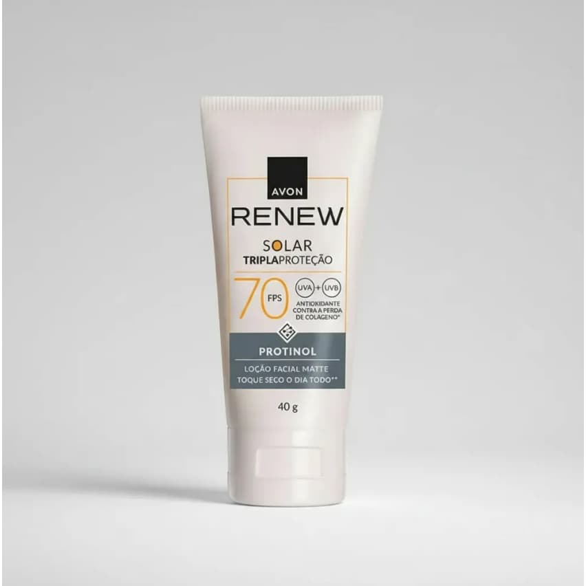 RENEW SOLAR ADVANCE PROTETOR SOLAR FACIAL FPS70 40G