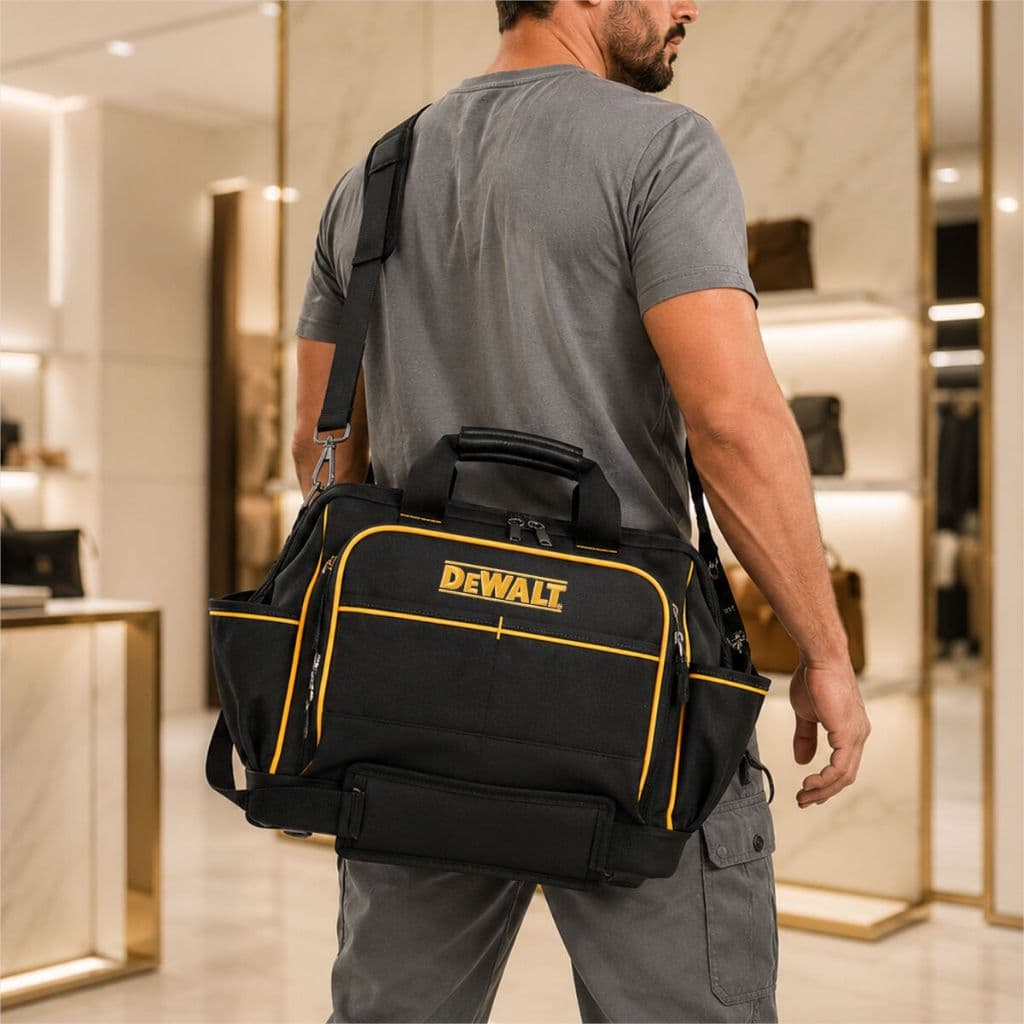 Bolsa Ferramentas 20 Bolsos Resistente e Duravel Bolsa Portátil Grande Caixa de Ferramentas DeWalt