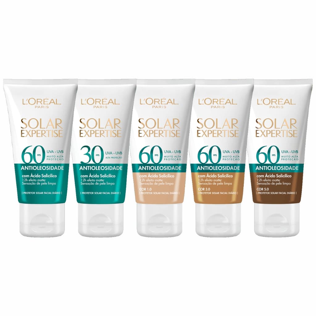 Protetor Facial Solar Expertise Antioleosidade - 40g - L`oréal Paris