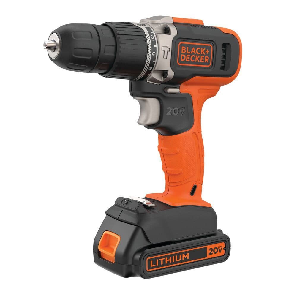 Parafusadeira e Furadeira de Impacto + Parafusadeira BLACK+DECKER BCK21S1S 20V