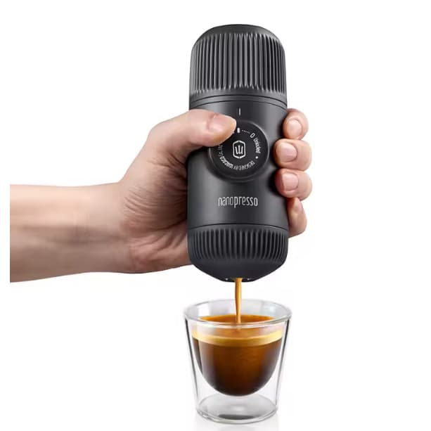 Máquina de Café Expresso Portátil Wacaco Nanopresso Preta (Cafeteira Manual)