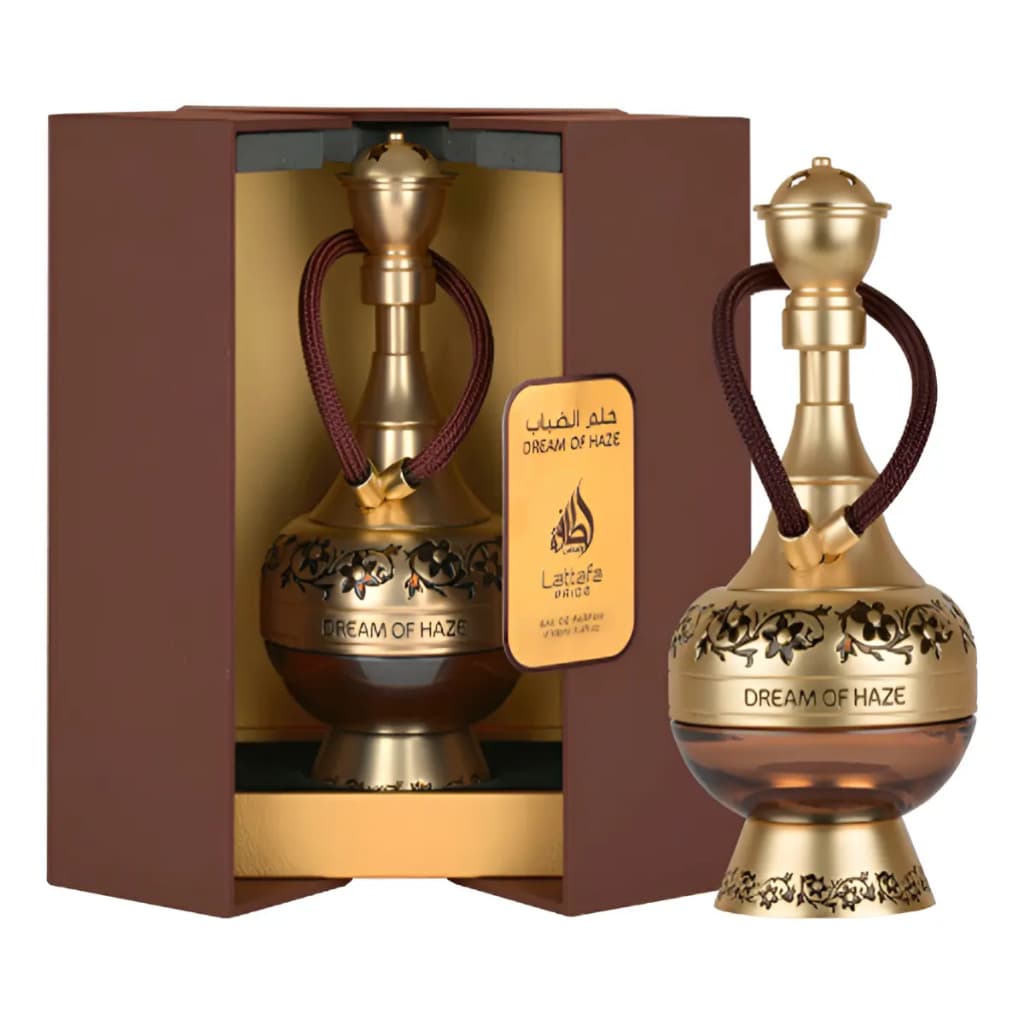 Perfume Árabe Dream Of Haze Lattafa Masculino Eau de Parfum 100ml Original Importado