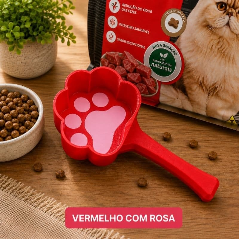 Pá Dosadora para Ração Pet Patinha – Colher para Gatos e Cachorros