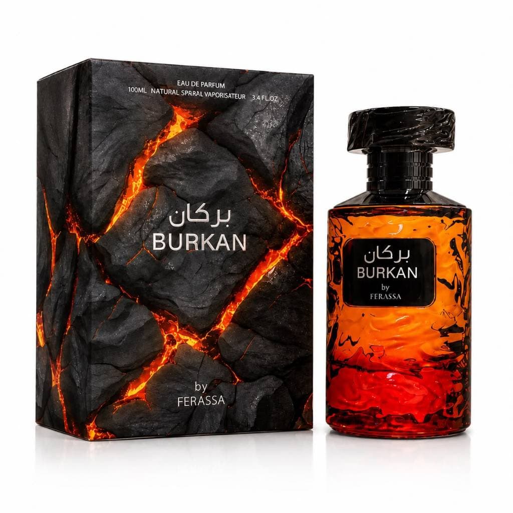Perfume Burkan Ferassa Masculino Luxo Importado 100ml Top