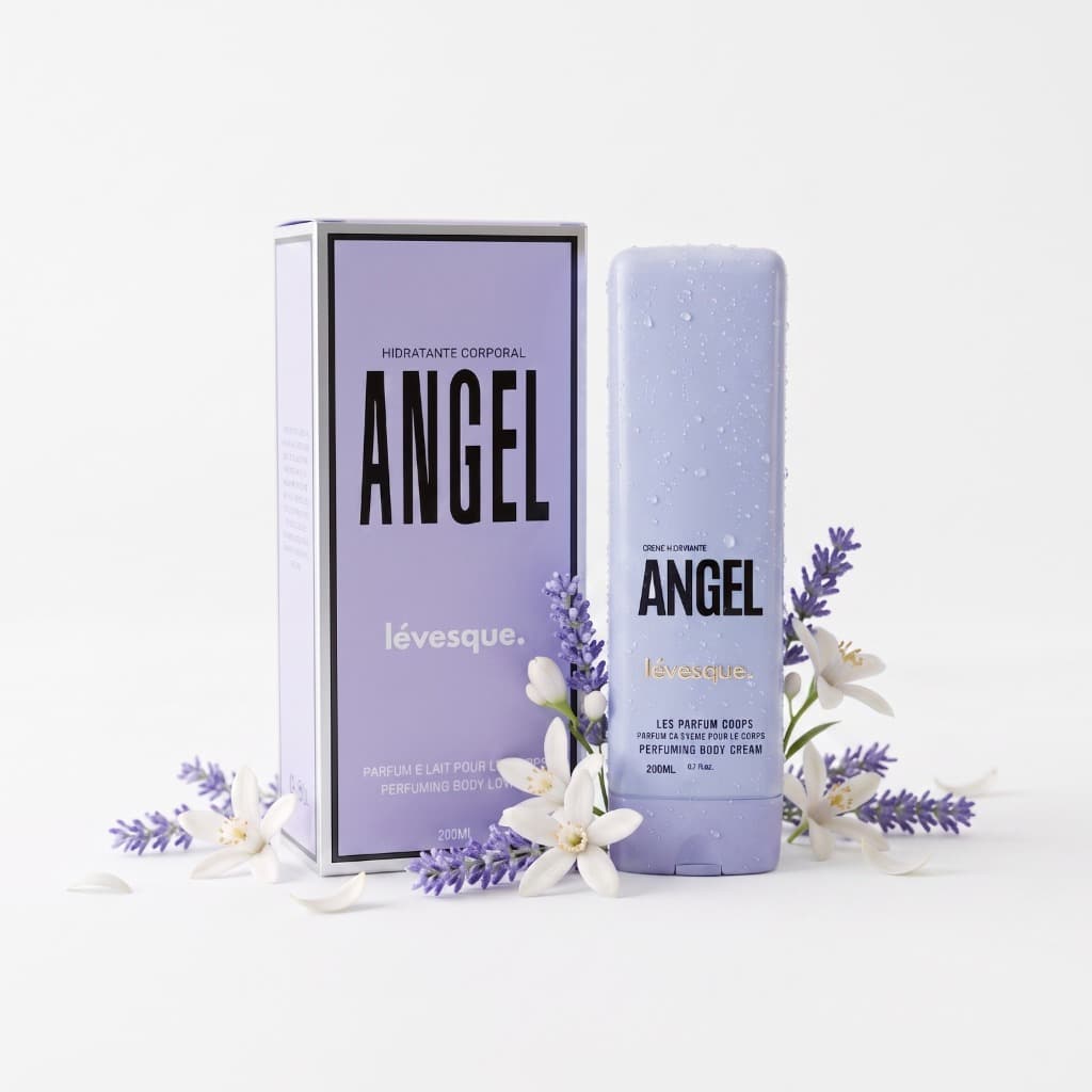 Creme Hidratante Corporal Angel Levesque 200ml Perfumado Pele Macia Hidratação Diária