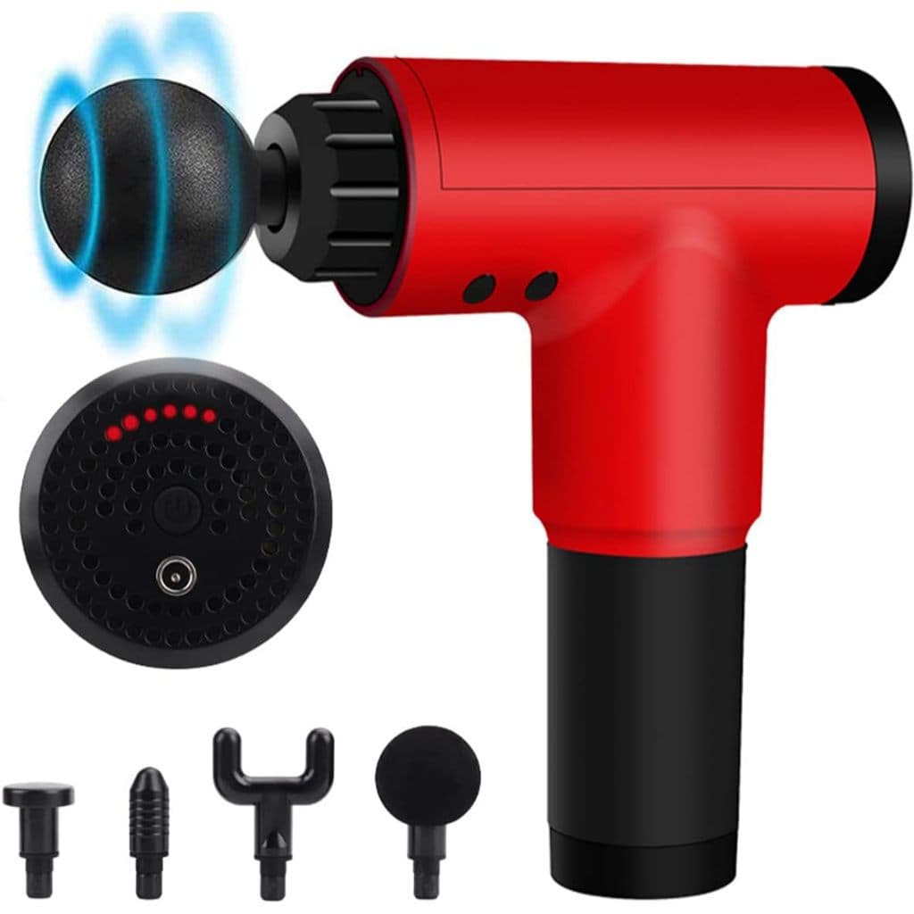 Massageador Profissional Muscular Elétrico Sem Fio Massagem Recarregável
