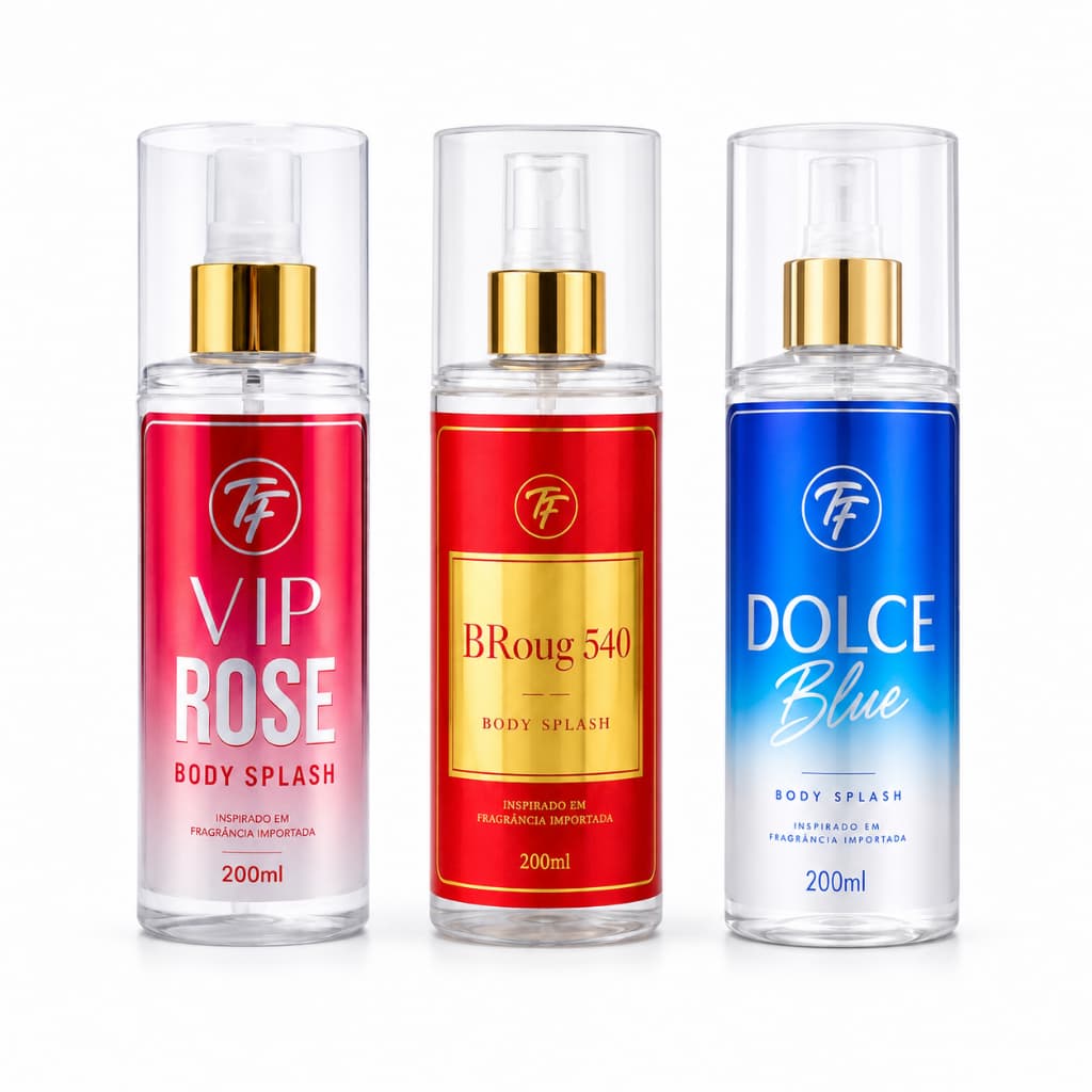 Body splash Feminino 200ml  importados