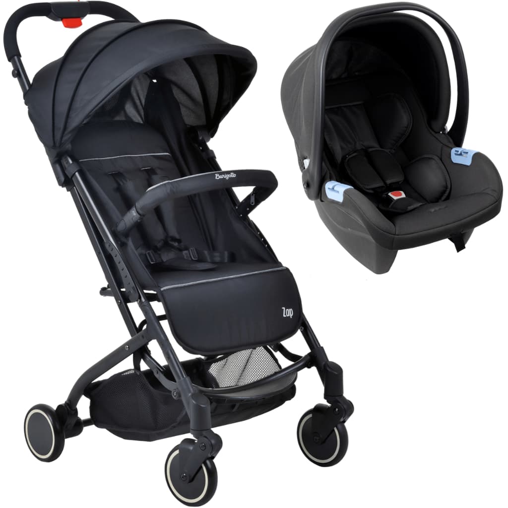 Carrinho de Bebe Passeio Bebe Conforto Burigotto Zap Black