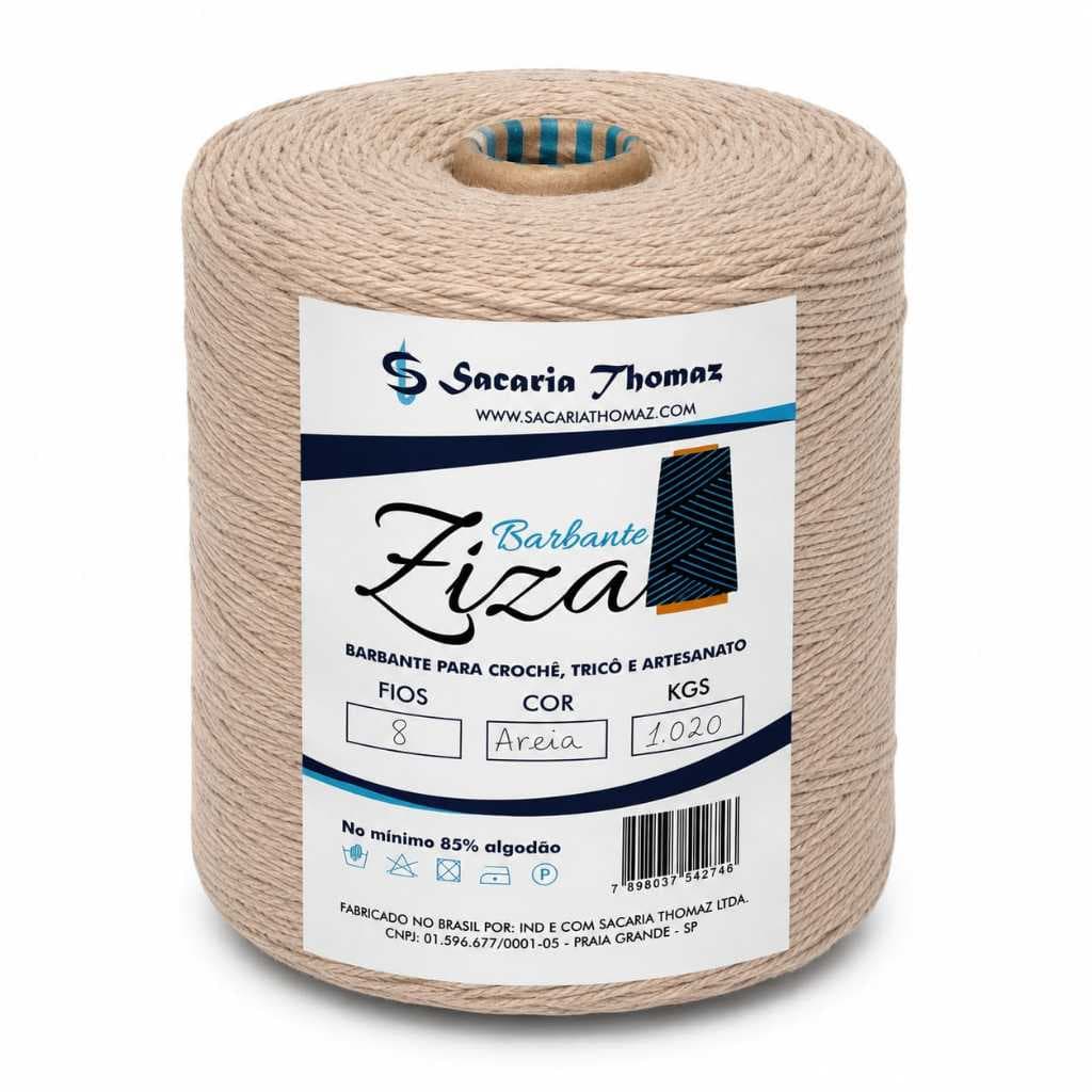 Barbante para Crochê Ziza 1kg Fio 8 – Sacaria Thomaz