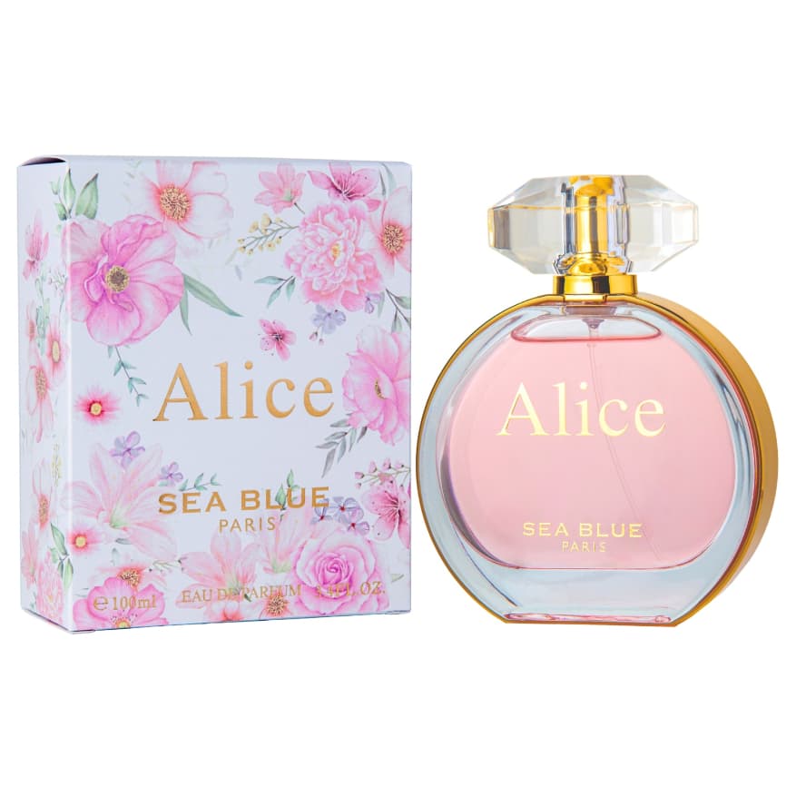 Perfume Alice Feminino Sea Blue Paris Arabe Importado