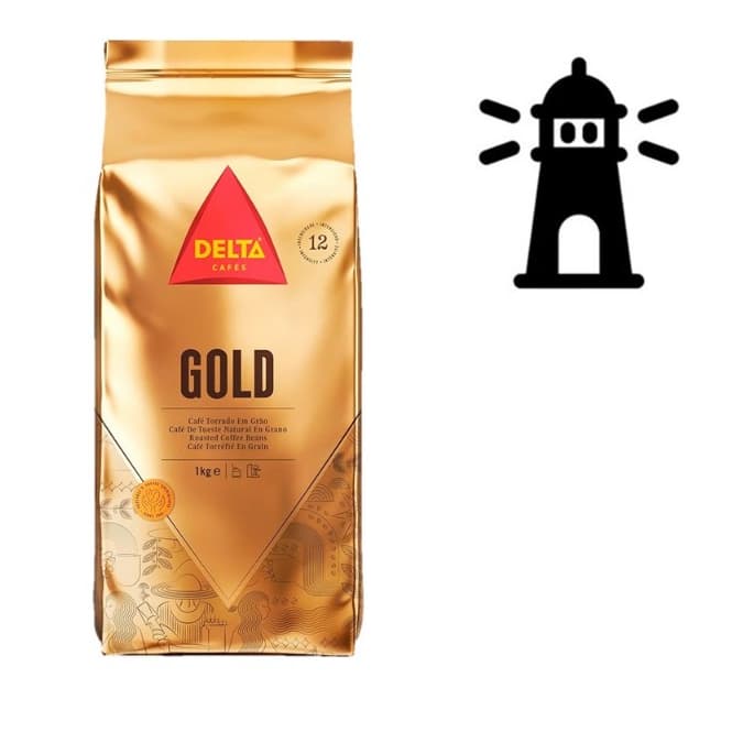 Café em Grãos Delta Gold 1kg - Delta Cafés