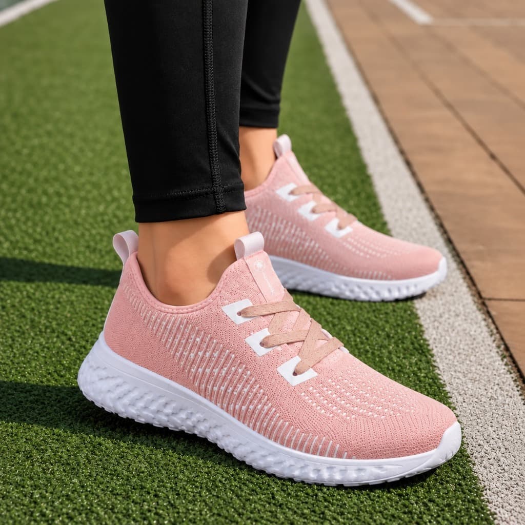 Tênis Esportivo Knit Feminino Masculino Academia Caminhada Corrida Confortável 34 ao 43 Promoção