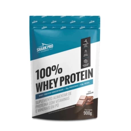Whey Protein 100% Concentrado Sabor Chocolate