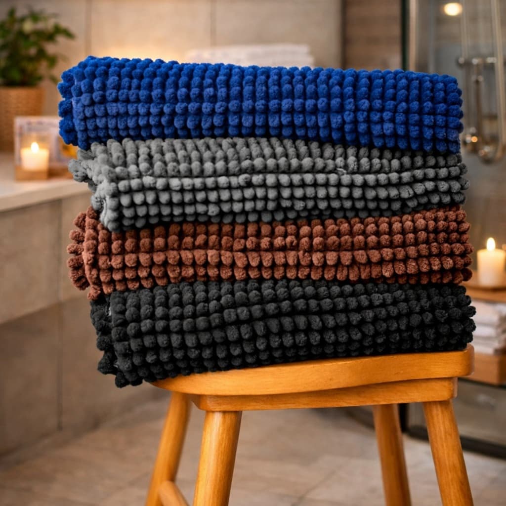 Tapete Dedinho Bolinha Antiderrapante Super Macio Premium Lavável Decorativo Para Sala Quarto Banheiro