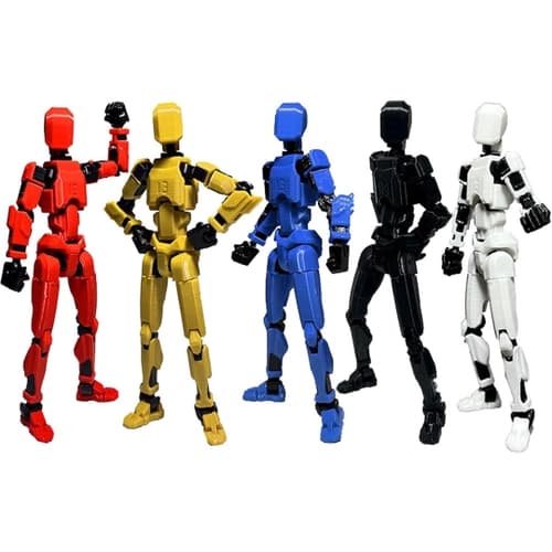 Boneco Dummy 13 Desmontado e Articulado  – Action Figure Flexível