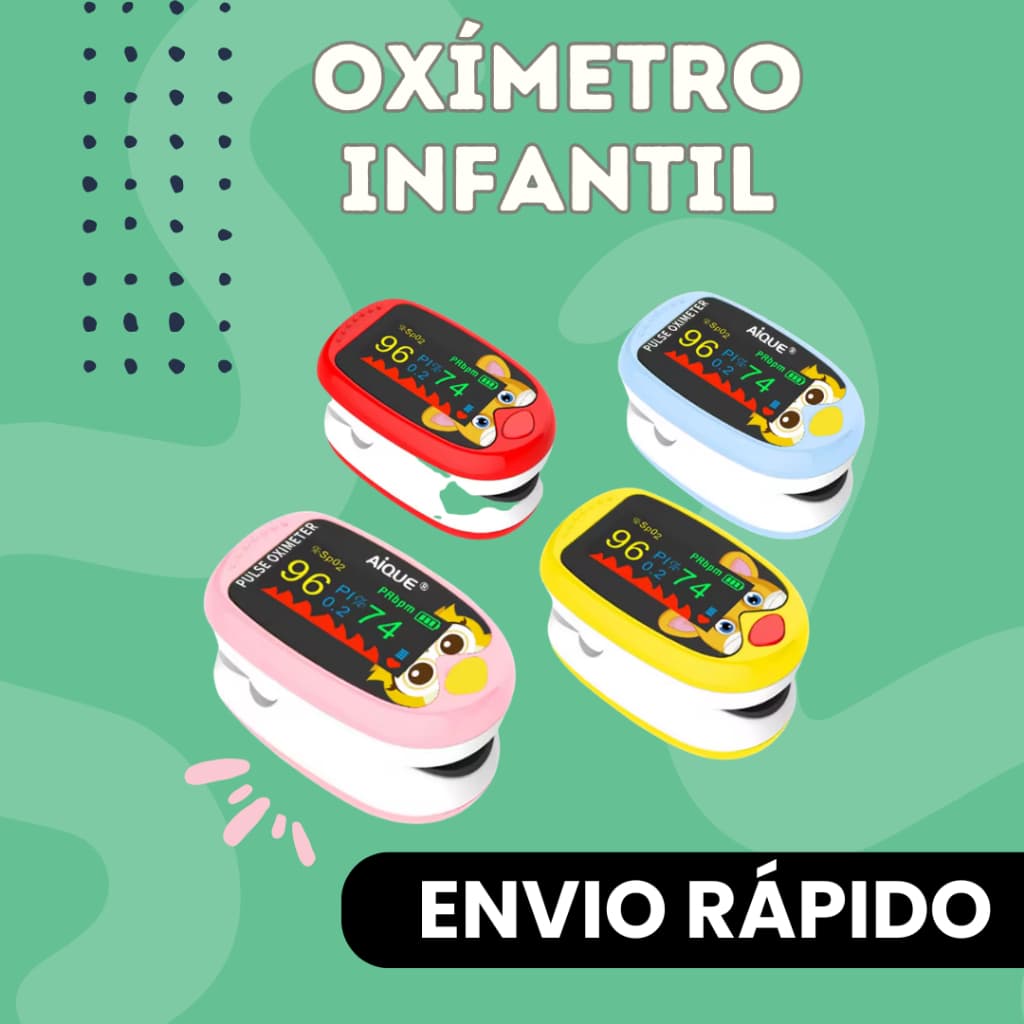 Oxímetro infantil pediátrico neonatal crianças e bebes recarregável de dedo melhor Gtech