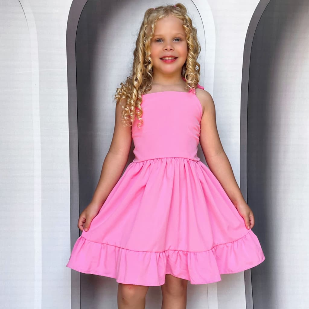 Vestido Infantil Rodado Menina Festa Luxo Feminino