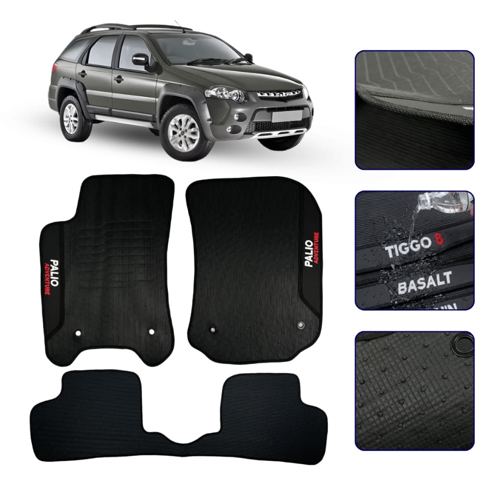 Jogo Tapete Palio Adventure 2012 13 14 15 16 17 18 19 2020 Automotivo Logo Bordado