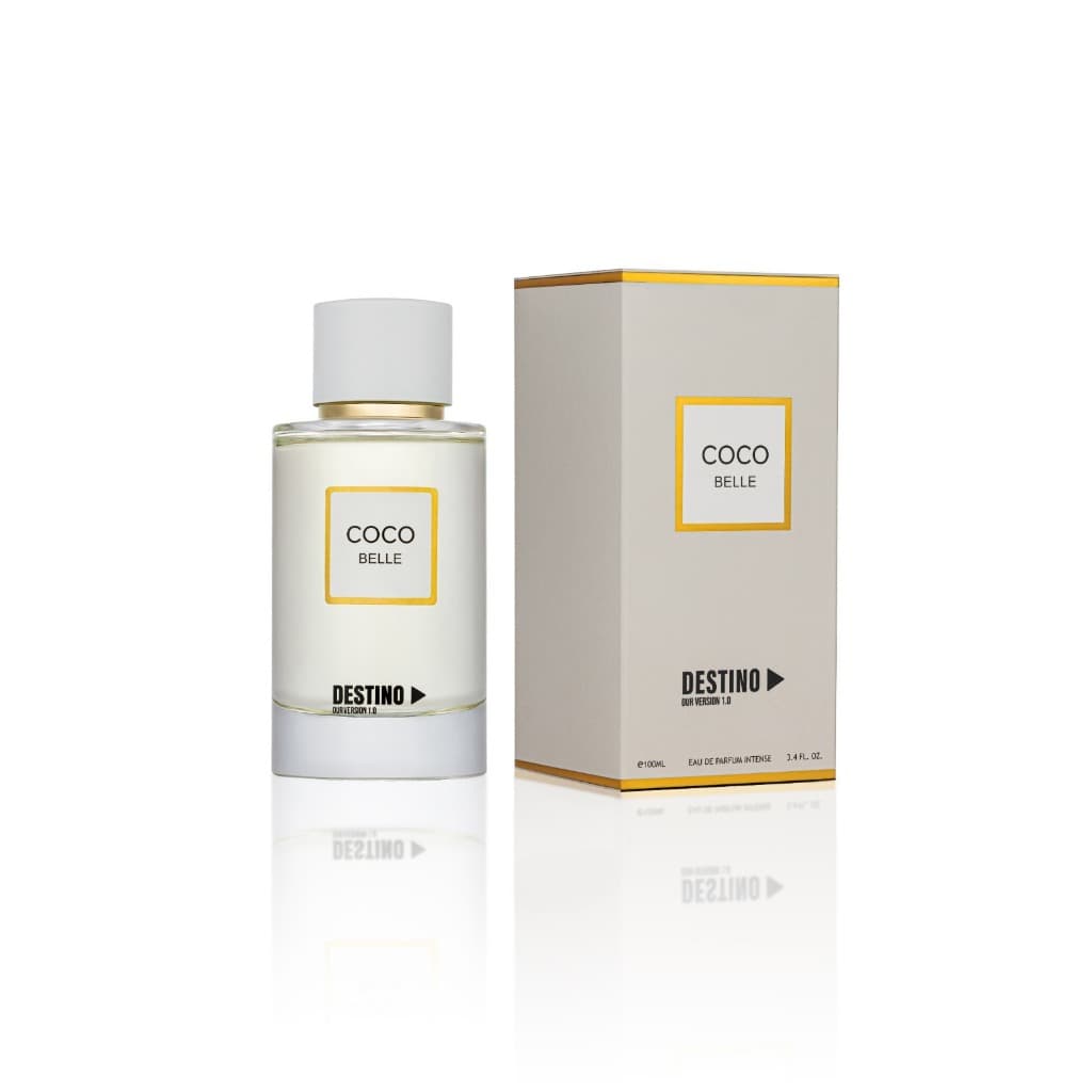 Perfume Destino Coco Belle Eau de Parfum Intense 100ml Feminino Importado Árabe Floral Oriental