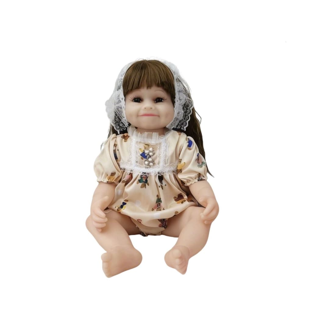 Boneca Vinil Infantil Corpo Articulado 54cm