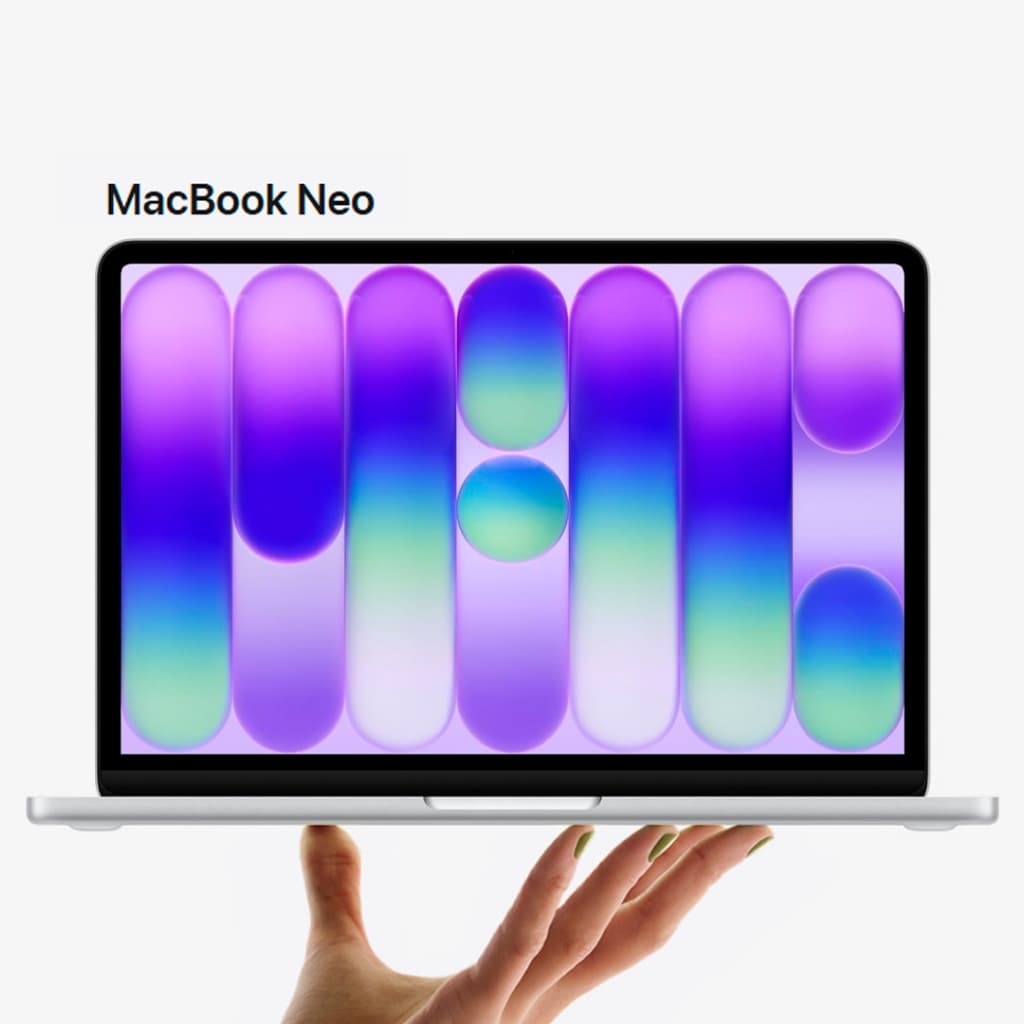 Notebook MacBook Neo Apple 13" Chip A18 Pro CPU de 6 núcleos GPU de 5 núcleos 8GB RAM