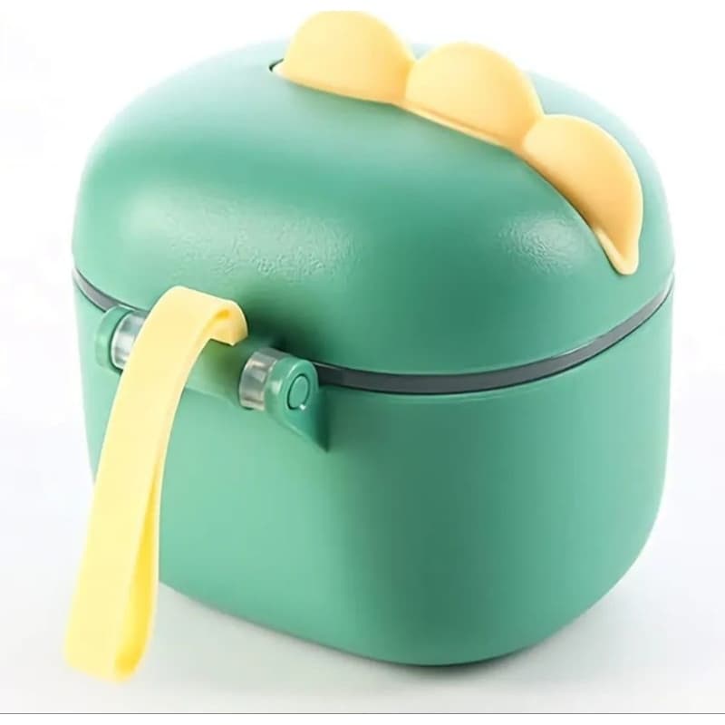 PORTA LEITE EM PÓ INFANTIL PARA PASSEIO E VIAGEM | COM DOSADOR E COLHER MEDIDORA