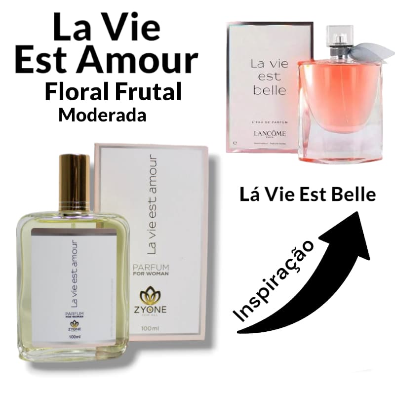 Perfume Importado Feminino La Vie Est Amour 100ml Floral Gourmand