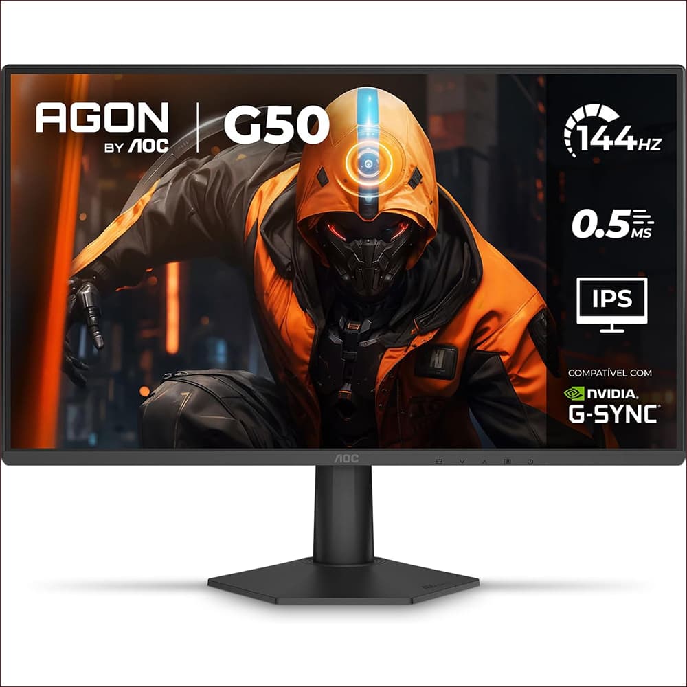 Monitor Gamer AOC AGON 24G50F 144Hz 0,5ms IPS FHD Outlet