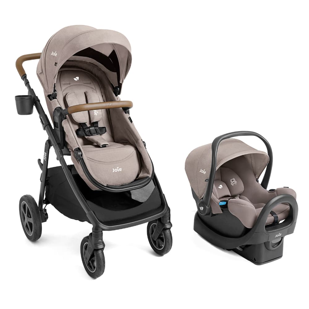 Carrinho Ginger LX com bebê conforto e base Joie