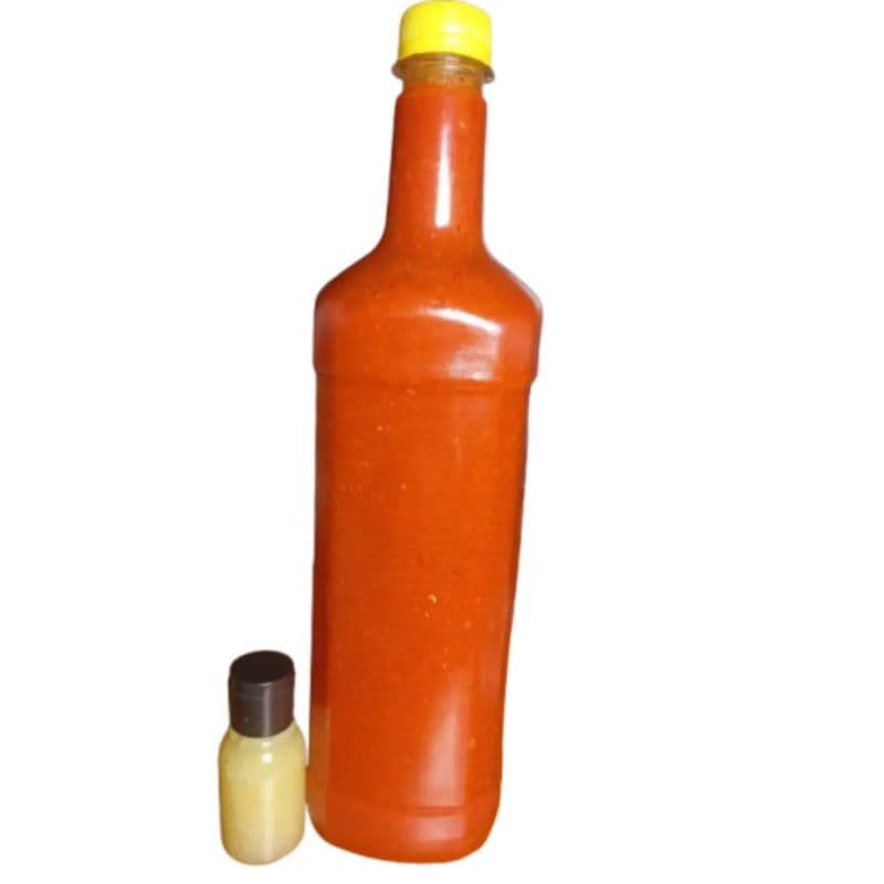 🌶️ 1Litro Molho de Pimenta Carolina Reaper – Extremamente Picante! 🌶️