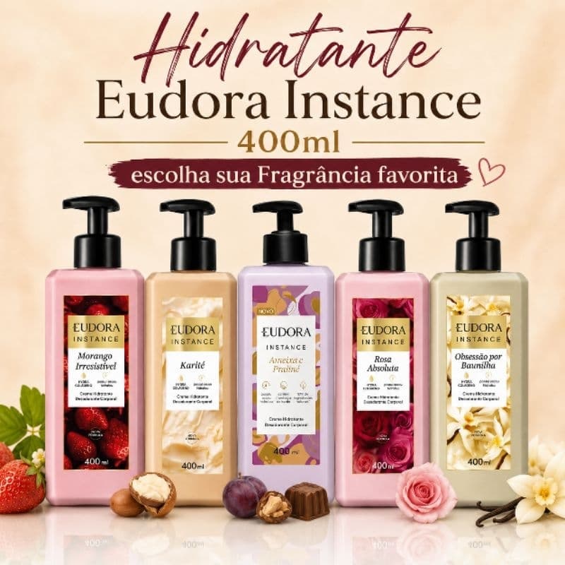 Hidratante Eudora Instance 400ml