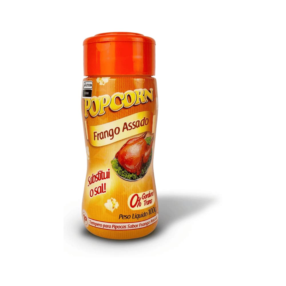 Temperos p/Pipoca Popcorn Frango Assado 100g