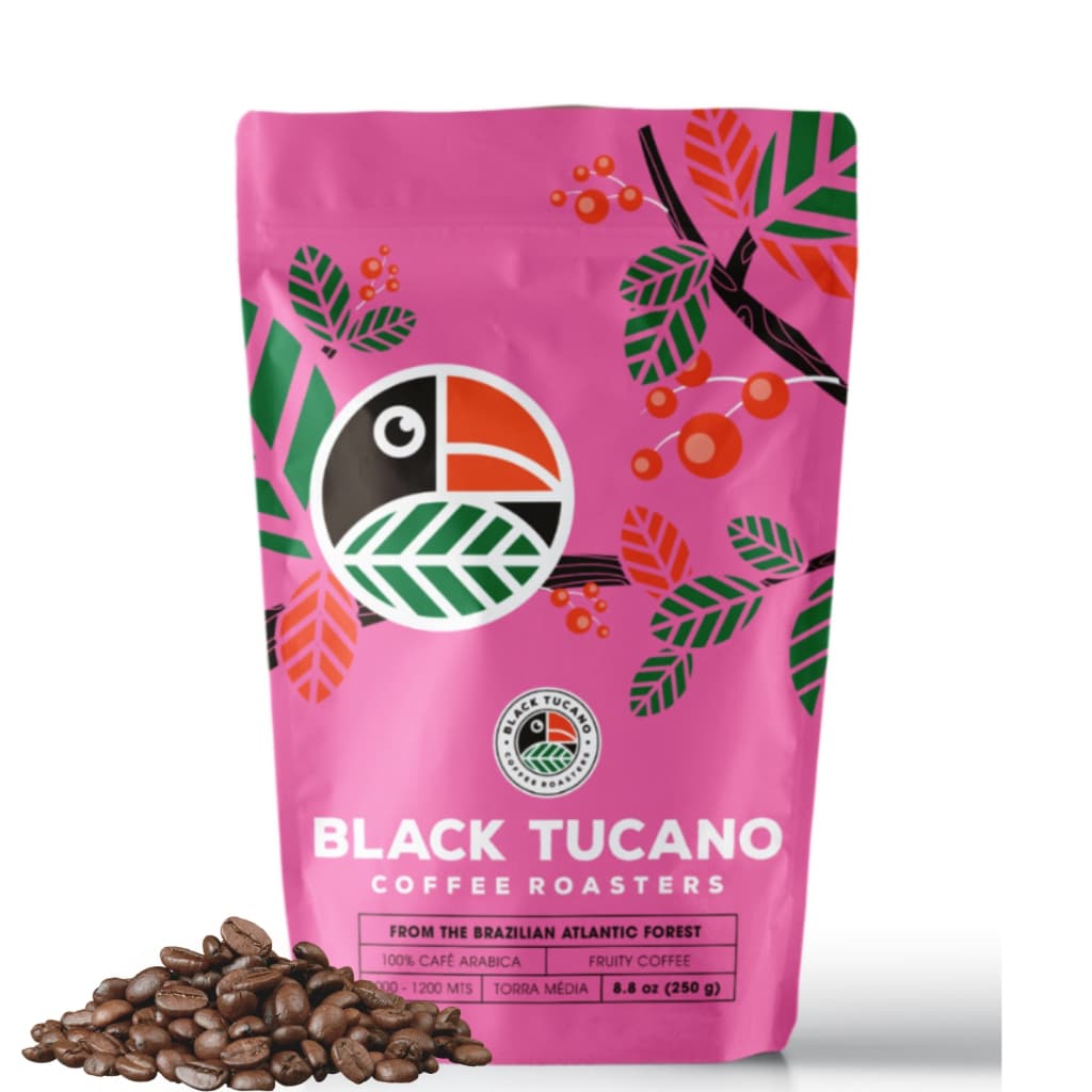 Café Especial Black Tucano Fruity Coffee Torrado e em Grãos 250g