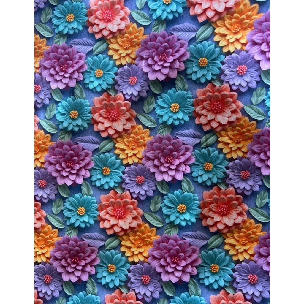 Tecido Tricoline Digital 100% Algodão 0,50cmX1,5m – Costura, Patchwork, Artesanato | Toque Macio e Alta Qualidade