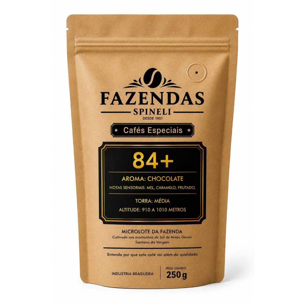 Café Especial Em Grãos 250g Fazendas Spineli