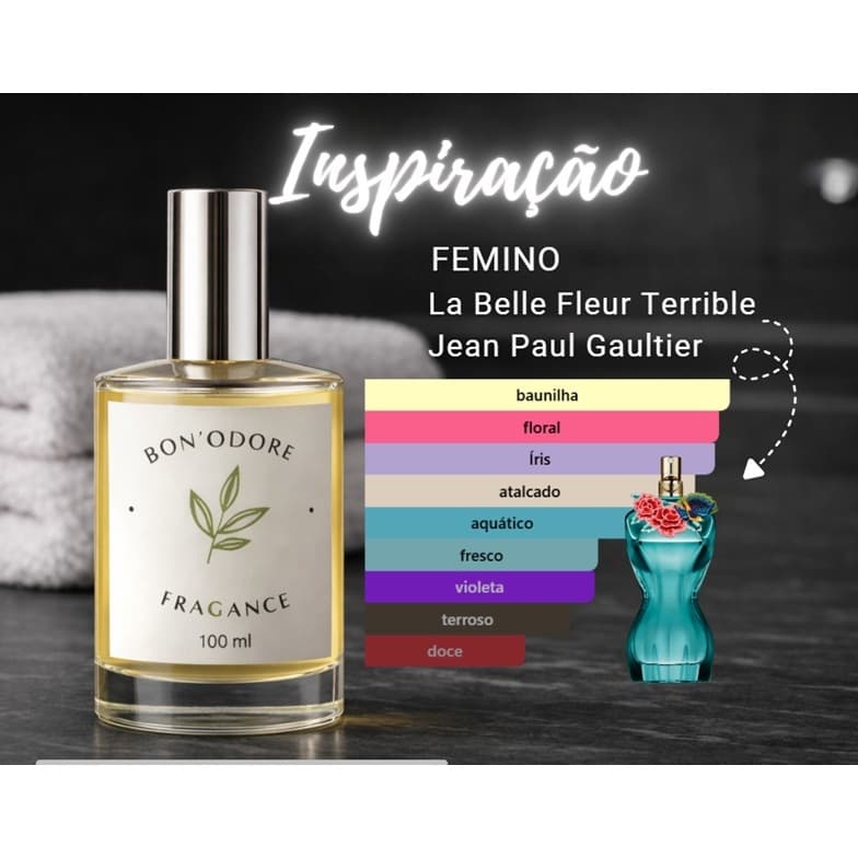 Perfume Feminino - LANÇAMENTO - Bon´Odore - Alta Performance de Fixação e Fidelidade Olfativa