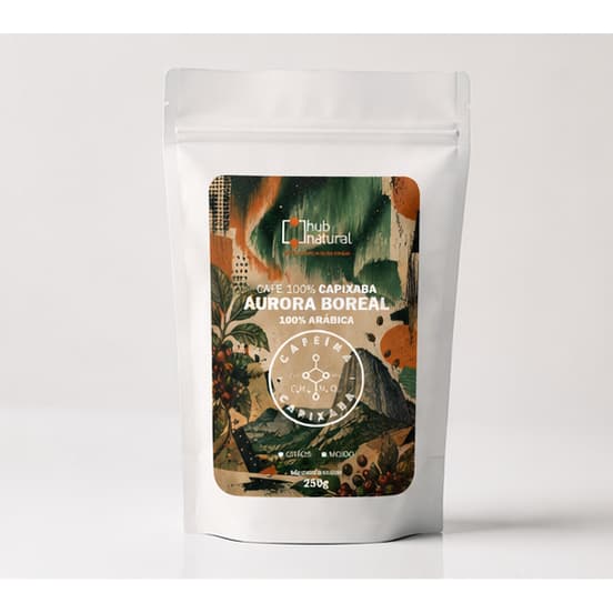 Café Cafeína Capixaba Especial 84 Prensa Francesa Torrado em Grãos ou Moído 250g