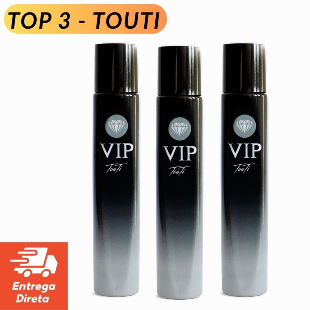 Kit 3 Perfumes Touti Vip Masculino Feminino Importados (Escolha Sua Fragrancia)