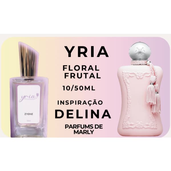 Perfume Importado Feminino Yria 50ml Floral Frutal