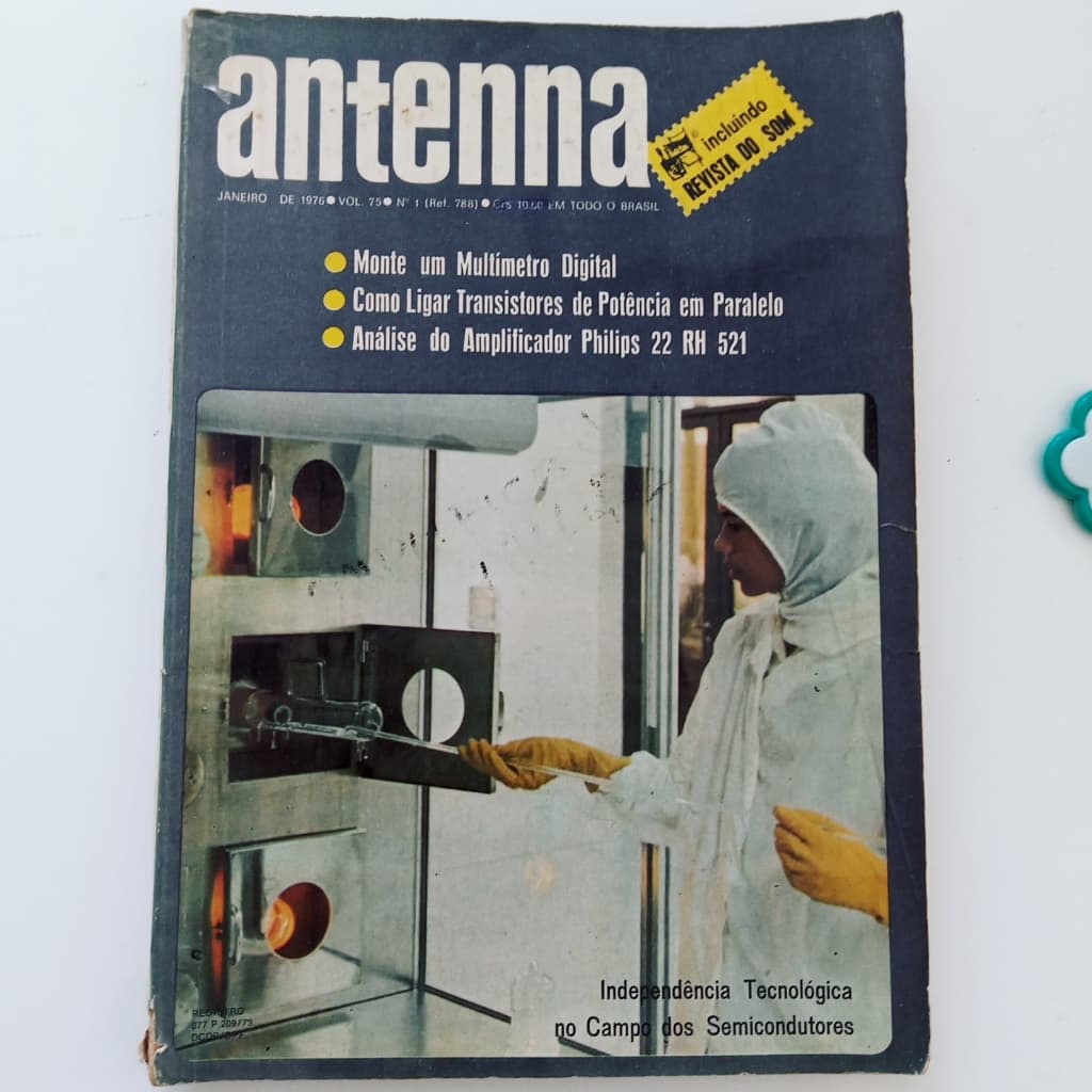 Revista Antenna Monte Um Multimetro Digital, Como Ligar Tran