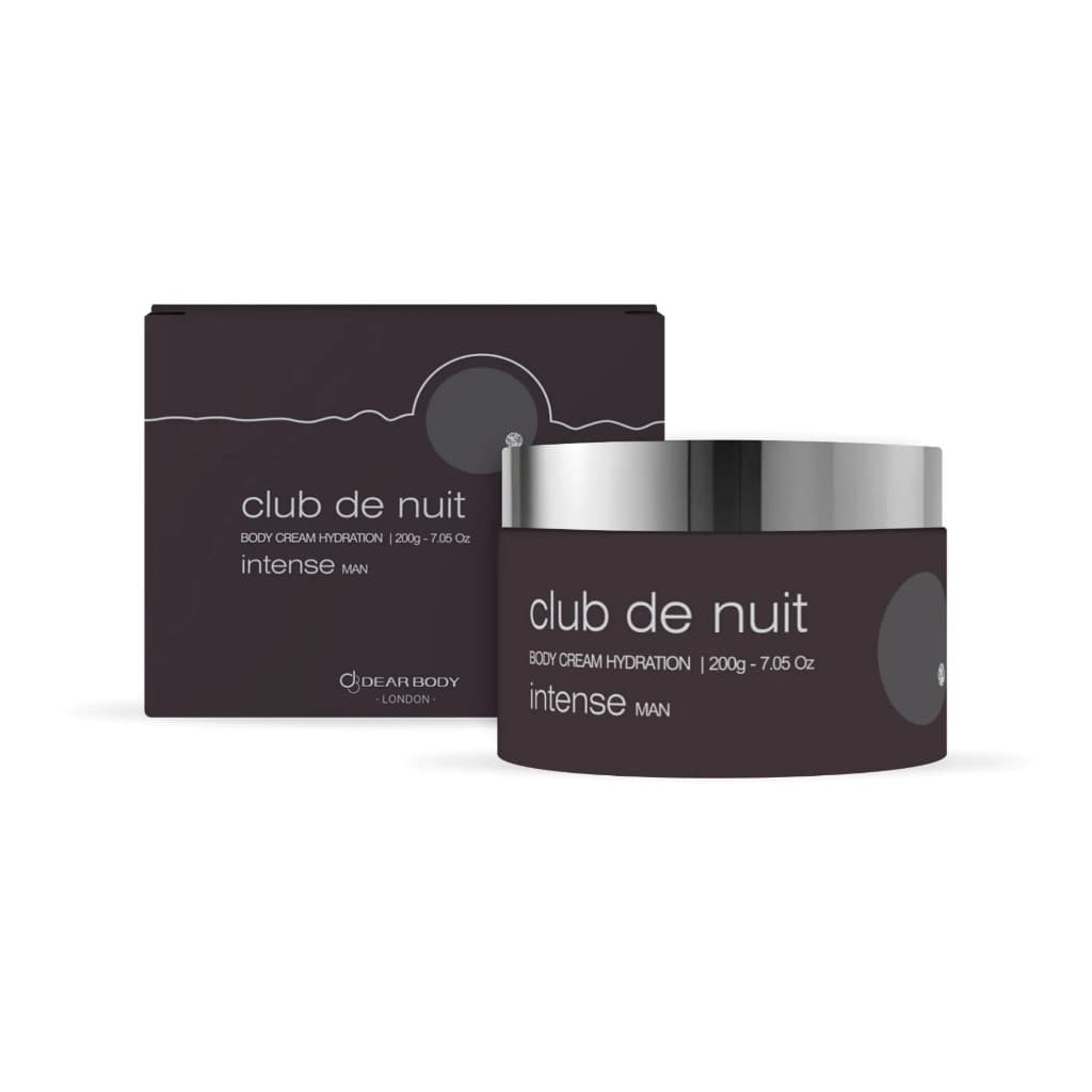 Body Cream Hidratante Corporal Árabe Masculino Club de Nuit 200g