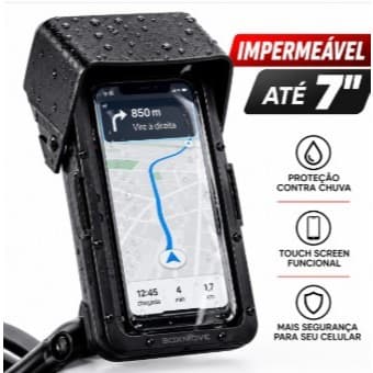 Boxmove Suporte para celular Iphone+Samsung+ Redmi porta celular moto  Indicado para motoboy