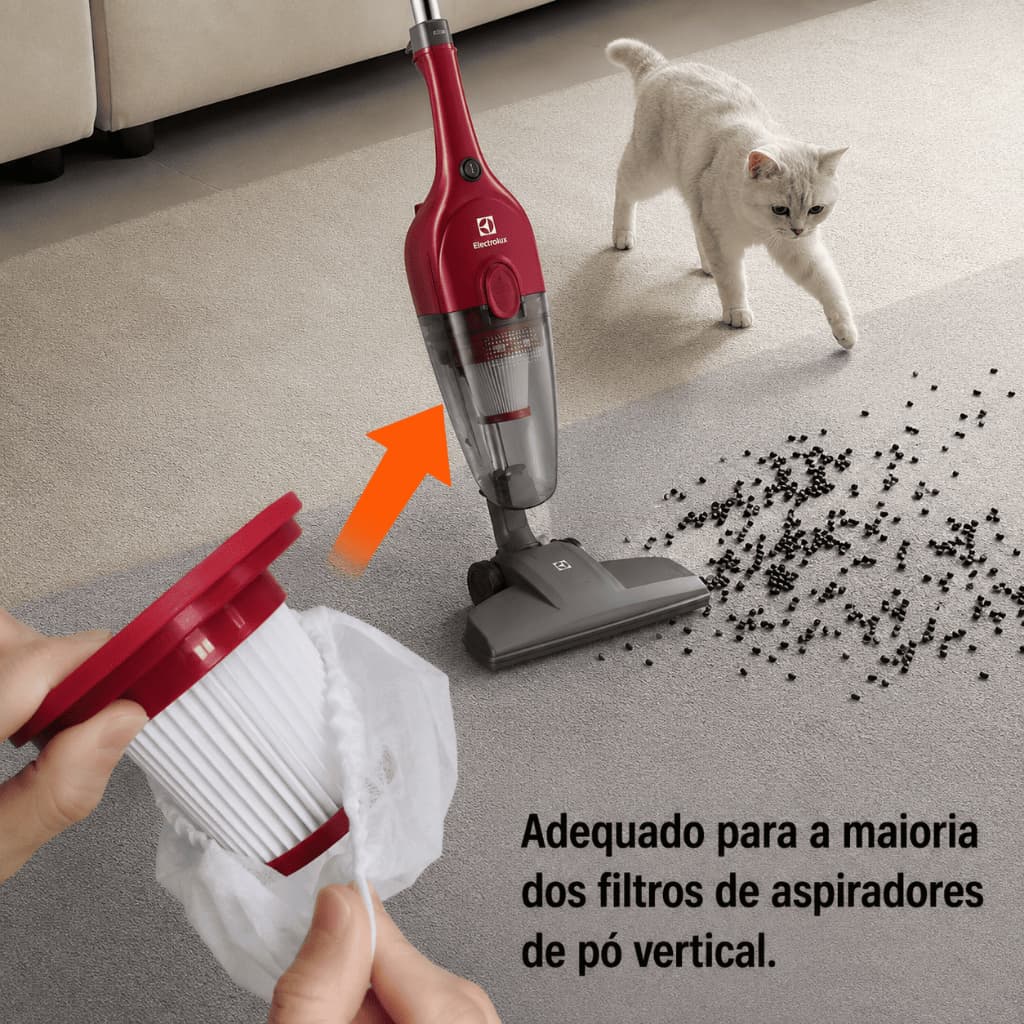 2 un - Capas de filtro de aspirador de pó descartável capa protetora-tecido não lavável portátil