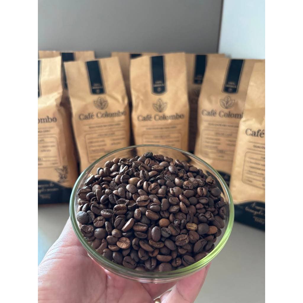 Café 100% arábica em Grãos - torra média