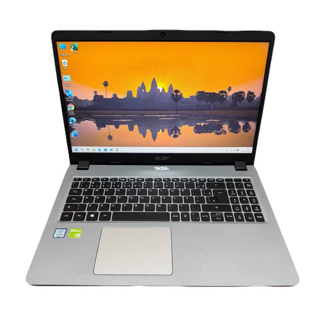 Notebook Acer Intel I5 Nvidia Mx130 2gb 8gb Ddr4 M.2 128gb + HDD 500gb (VITRINE)