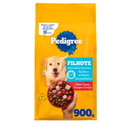 Ração Pedigree Filhotes Medias Grandes Carne/Frango/Cereais 15kg