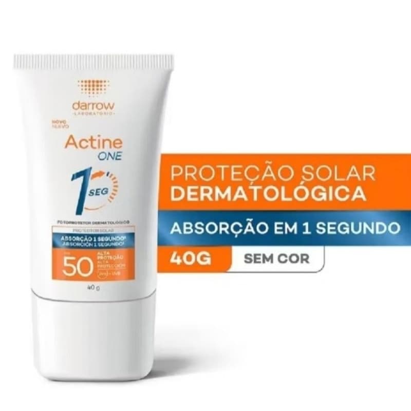 Protetor Solar Facial One 1,sem cor ,40g (Validade:2028)